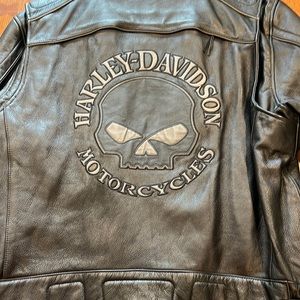 Mens Harley Davidson Willie G Leather Riding Jacket